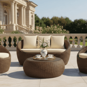 majestic rattan sofa set